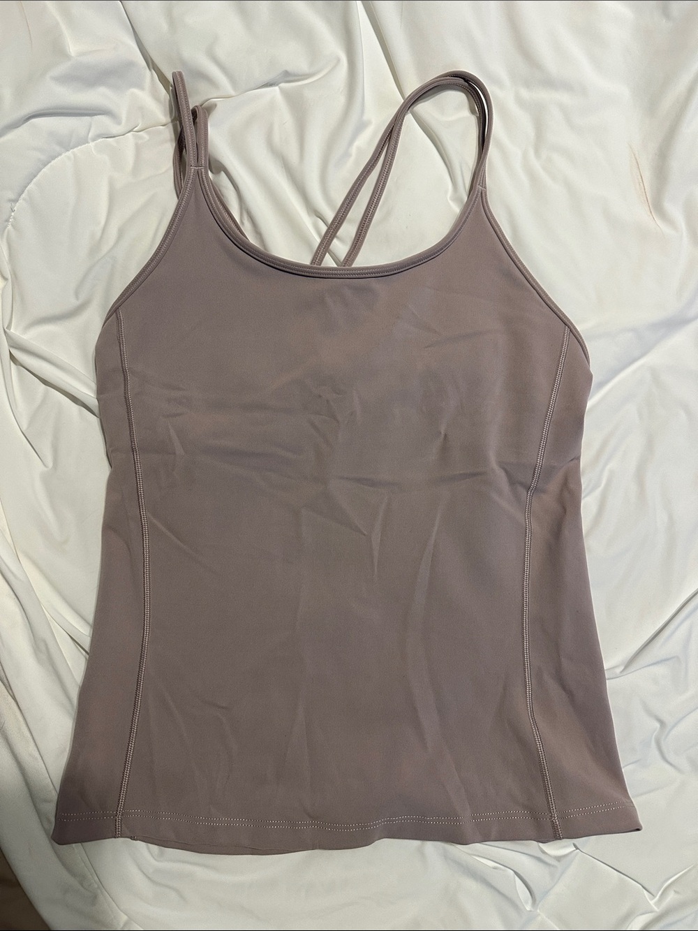 lululemon athletica Mauve Double-Strap Workout Tank